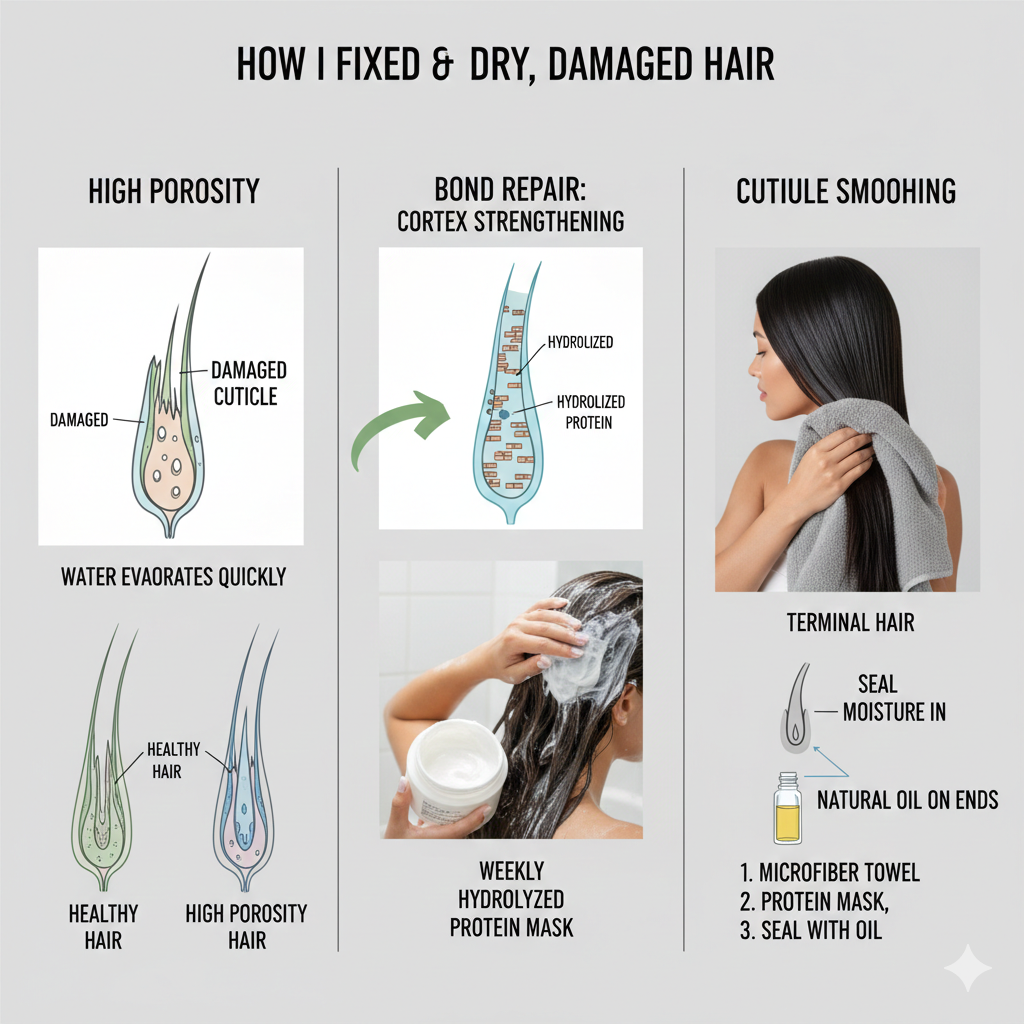 Dandruff & Hair Loss Recovery: How I Regrew Thick Hair With Scalp Science image