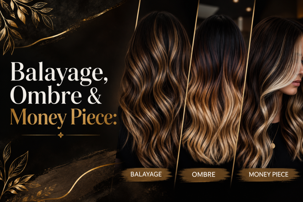 Balayage vs Ombre vs Money Piece: Which Should You Get?