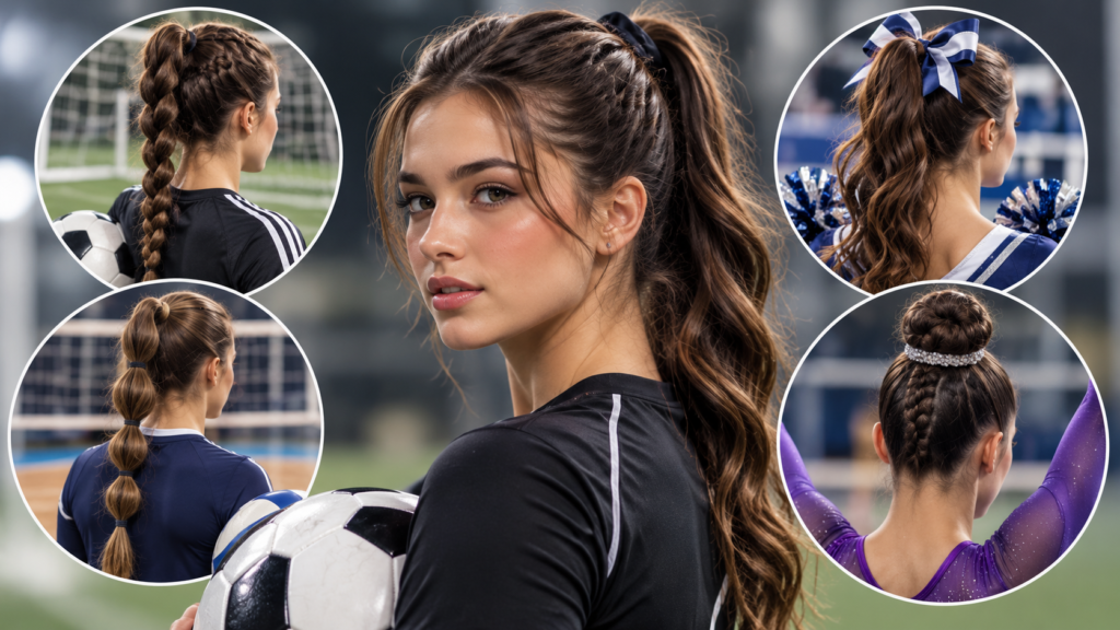 Cute Hairstyles for Sports That Won't Fall Out Mid-Game
