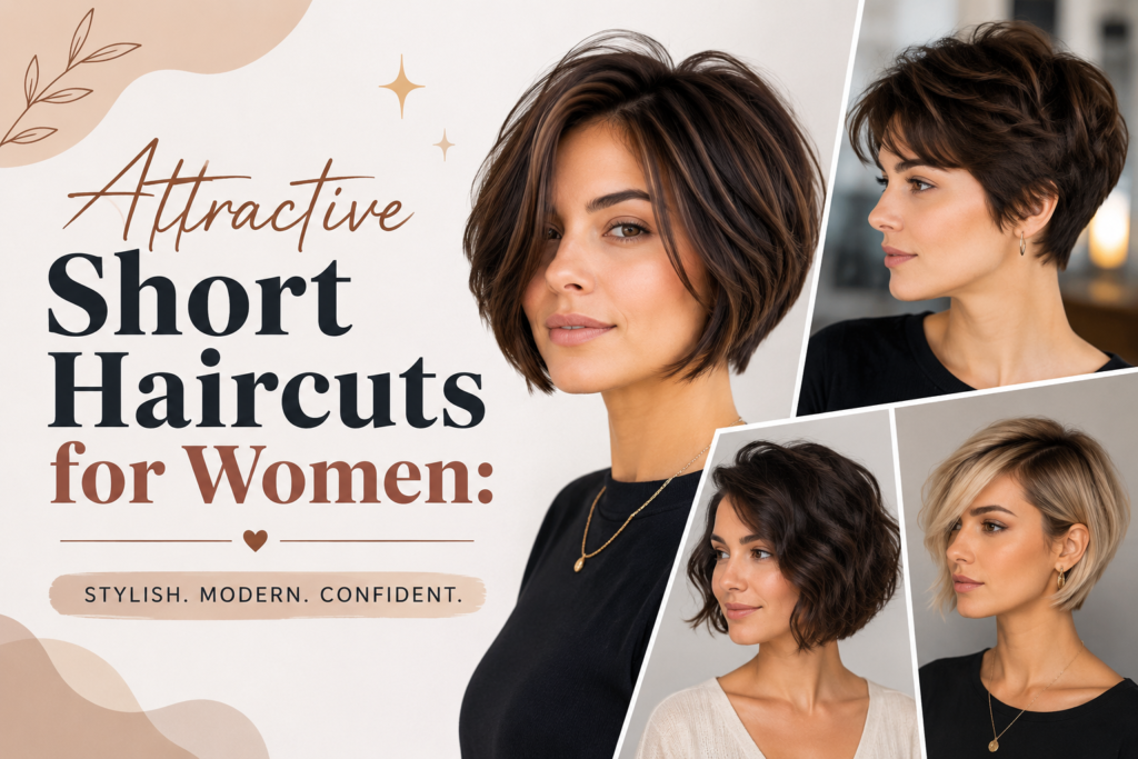 Short Haircuts for Women by Face Shape 2026