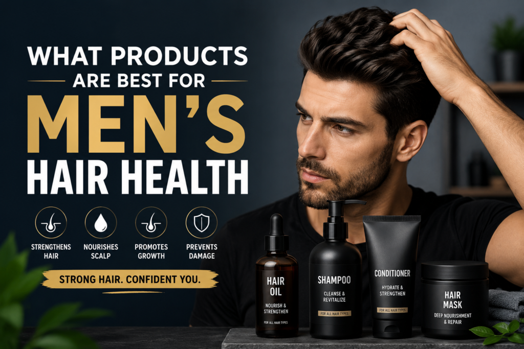 What Products Are Best for Men's Hair Health | 2026 Guide