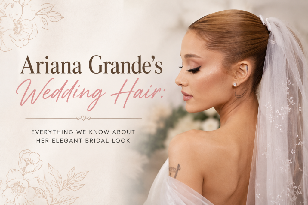 Ariana Grande's Wedding Hair: The Look, The Dress & Every Detail Explained (2021)