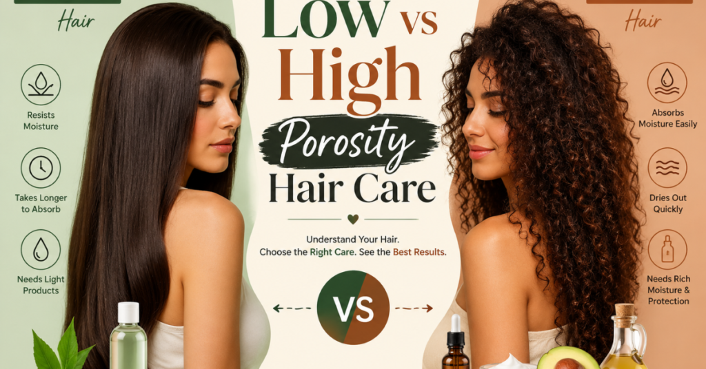 Low vs High Porosity Hair Care: Complete Routine Guide (2026)