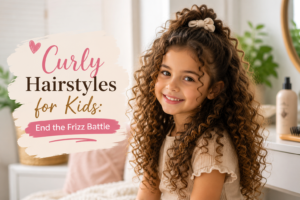 Curly Hairstyles for Kids: End the Frizz Battle