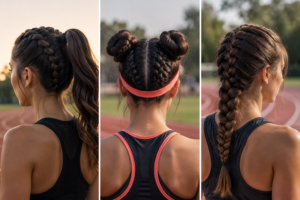 Cute Running Track Hairstyles