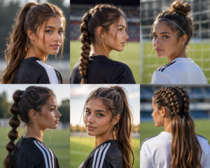 Cute Soccer Hairstyles 1