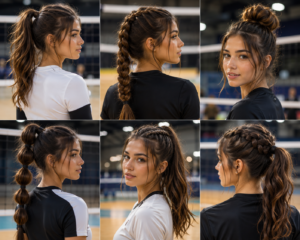 Cute Volleyball Hairstyles