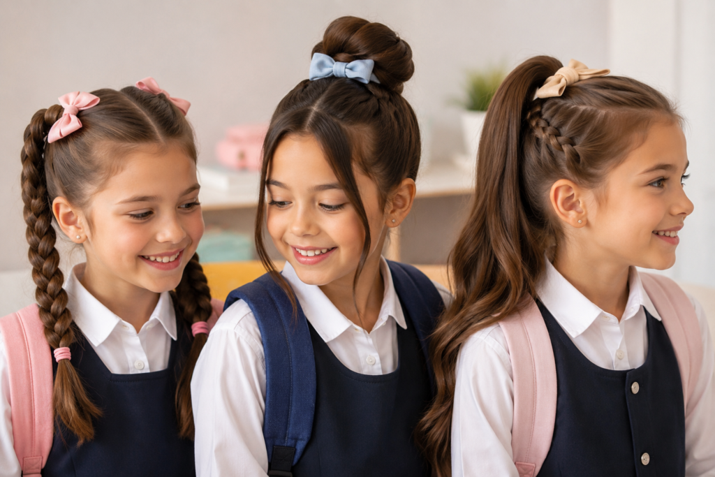 Kids Hairstyles for School: End the Morning Rush