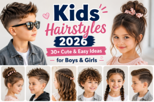 Kids Hairstyles 2026: 30+ Cute & Easy Ideas for Boys & Girls