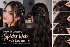 How to Create a Spider Web Hair Design: Easy Step-by-Step Guide