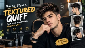 How to Style a Textured Quiff: Best Hair Products & Modern Cuts